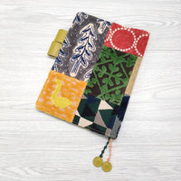 mina perhonen/ほぼ日 piece tambourine choucho パッチワーク 手帳カバー 多色 レディース ミナペルホネン/ほぼ日【中古】4-1125T◎