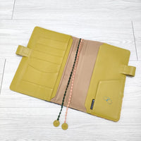 mina perhonen/ほぼ日 piece tambourine choucho パッチワーク 手帳カバー 多色 レディース ミナペルホネン/ほぼ日【中古】4-1125T◎