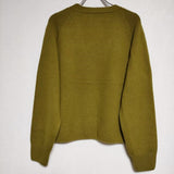 MARGARET HOWELL MERINO CASHMERE 定価50600円 578-2263002 セーター  ニット 22AW カーキ系 レディース マーガレットハウエル【中古】4-0919T∞