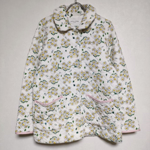 TSUMORI CHISATO SLEEP 花柄 キルティング ジャケット ホワイト マルチ レディース ツモリチサト【中古】4-1202T∞