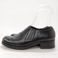 PETROSOLAUM side elastic cordvan butt サイズ36 81112-PO03 シューズ・靴 ブラック レディース ペテロオラウム【中古】4-0318G◎