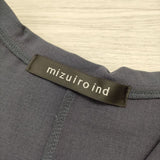 mizuiro-ind Vネック ワンピース ネイビー レディース ミズイロインド【中古】4-0715S♪