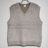 ROKU 6 BEAUTY&YOUTH LOOP PATCH KNIT VEST 定価17600円 ニット ベスト ブラウン レディース ロクビューティアンドユース【中古】4-0908T∞