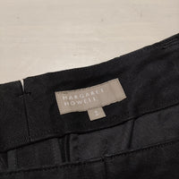 MARGARET HOWELL COTTON LINEN TWILL 578-2132007 サイズ2 ロングスカート ブラック レディース マーガレットハウエル【中古】4-0315M△