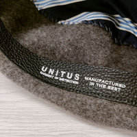 UNITUS ウール サイズF 帽子 ベレー帽 グレー メンズ ユナイタス【中古】4-1104T◎