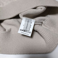 crepuscule コットンカシミヤタートル COTTON CASHMERE TURTLE 2003-007W セーター ニット ベージュ レディース クレプスキュール【中古】4-0829T∞