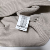 crepuscule コットンカシミヤタートル COTTON CASHMERE TURTLE 2003-007W セーター ニット ベージュ レディース クレプスキュール【中古】4-0829T∞