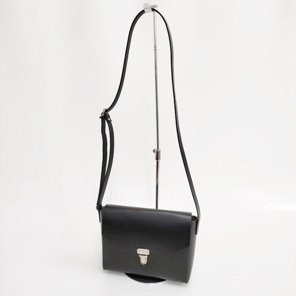 VICUS 未使用品 ELYSIA CROSSBODY BAG 定価45300円 レザーバッグ ショルダーバッグ ブラック レディース【中古】4-0304G♪