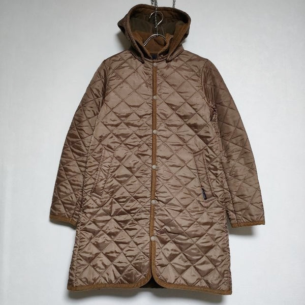 THE SMOCK SHOP キルティング 中綿 コート ブラウン レディース ザ スモックショップ【中古】4-1117T∞