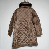 THE SMOCK SHOP キルティング 中綿 コート ブラウン レディース ザ スモックショップ【中古】4-1117T∞