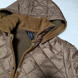 THE SMOCK SHOP キルティング 中綿 コート ブラウン レディース ザ スモックショップ【中古】4-1117T∞