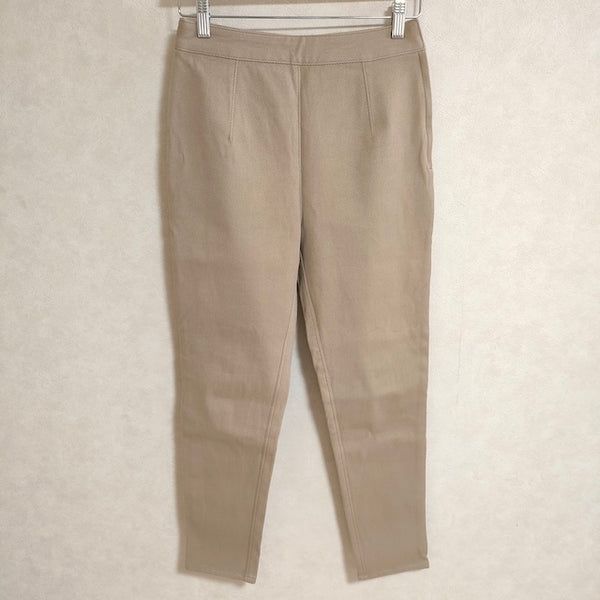 DES PRES コットンストレッチカルゼ スキニーパンツ サイズ36 パンツ ベージュ レディース デプレ【中古】4-0402G△