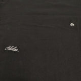 adidas 刺繍 ロゴ サイズXL オーバーサイズ 半袖Ｔシャツ カットソー ブラック レディース アディダス【中古】4-0603S♪