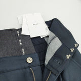 Ameri VINTAGE 未使用品 DENIM LIKE CORSET WORK PANTS 01510820060 サイズXS パンツ ネイビー レディース アメリヴィンテージ【中古】4-0314M♪