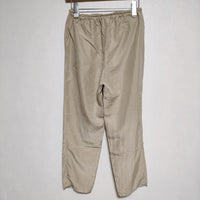 Yoli Silk pants 定価36300円 イージーパンツ yl-pt02 パンツ ベージュ レディース ヨリ【中古】4-0502M∞