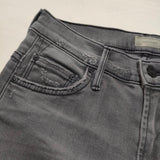 mother インサイダークロップドパンツ INSIDER CROP サイズ24 STEP FRAY クロップドパンツ グレー レディース マザー【中古】4-0402M△