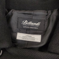 JOURNAL STANDARD relume Bellandi ロングPコート 定価30800円 サイズ36 ピーコート ブラック レディース ジャーナルスタンダードレリューム【中古】4-1115A◆