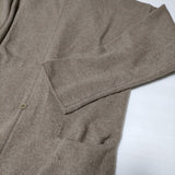 evam eva E223K196 wool sable robe 定価39600円 ウールローブ ロング カーディガン ベージュ レディース エヴァムエヴァ【中古】4-1117T∞