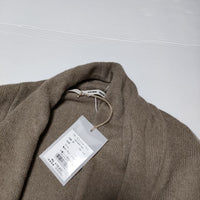 evam eva E223K196 wool sable robe 定価39600円 ウールローブ ロング カーディガン ベージュ レディース エヴァムエヴァ【中古】4-1117T∞