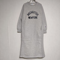 Champion ROCHESTER NEW YORK CW-Y004 裏起毛 リバースウィーブ ワンピース グレー レディース チャンピオン【中古】4-1117T∞