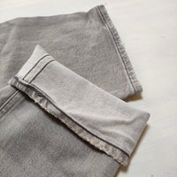 upper hights THE SERENA 加工 ストレッチ素材 サイズ27 デニムパンツ グレー レディース アッパーハイツ【中古】4-0421G△