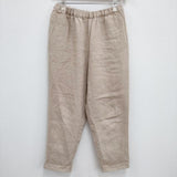 fog linen work リネン イージーパンツ パンツ ベージュ レディース フォグリネンワーク【中古】4-0503M♪