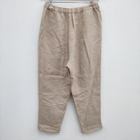 fog linen work リネン イージーパンツ パンツ ベージュ レディース フォグリネンワーク【中古】4-0503M♪