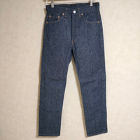 Levi's 新品 501XX 501-0000 デットストック フラッシャー付き リジットデニム MADE in USA アメリカ製 W29 L33 デニムパンツ ネイビー メンズ リーバイス【中古】4-0712G△