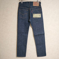 Levi's 新品 501XX 501-0000 デットストック フラッシャー付き リジットデニム MADE in USA アメリカ製 W29 L33 デニムパンツ ネイビー メンズ リーバイス【中古】4-0712G△