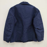 OUTIL VESTE ARBOIS フレンチデッドストックファブリック 定価49500円 サイズ2 ジャケット ブルー レディース ウティ【中古】4-0322M♪