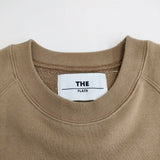 THE FLATS サイドスリット ビッグスウェット 定価25300円 サイズF オーバーサイズ 23AW ベージュ レディース ザフラッツ【中古】4-0325M♪