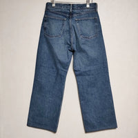 Shinzone BAGGY JEANS 定価30800円 加工 ジーンズ デニムパンツ 24SS ブルー レディース シンゾーン【中古】4-0824G∞