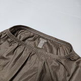 dosa ruffle skirt シルク100％ ラッフル ロングスカート ブラウン レディース ドーサ【中古】4-0427M∞