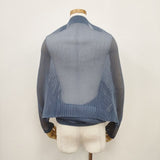 PLEATS PLEASE ISSEY MIYAKE TATAMI タタミ メッシュ カーディガン ISSEY MIYAKE イッセイ PP91-F0253 カーディガン ミズイロ レディース プリーツプリーズ【中古】4-0811G◎
