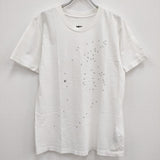 MM6/Maison Margiela S52GC0097 S ドット プリント 半袖Ｔシャツ カットソー ホワイト レディース エムエム6/メゾンマルジェラ【中古】4-0428S♪