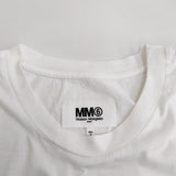 MM6/Maison Margiela S52GC0097 S ドット プリント 半袖Ｔシャツ カットソー ホワイト レディース エムエム6/メゾンマルジェラ【中古】4-0428S♪