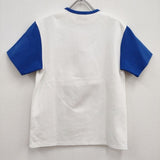 ACNE STUDIOS トリムTシャツ プリント NITE CAW17 サイズXS 半袖 カットソー ホワイト ブルー レディース アクネストゥディオズ【中古】4-0428S♪