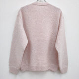 AURALEE BRUSHED SUPER KID MOHAIR KNIT PULL OVER A22AP04KM 定価39600円 ニット 22AW ピンク レディース オーラリー【中古】4-0402T♪