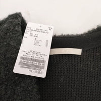 Plage ALPACA Mix カールヤーン ジレ 定価26400円 羽織 ベイクルーズ購入 ロング ベスト 23AW ブラック レディース プラージュ【中古】4-0402T♪