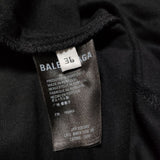 BALENCIAGA ラップTドレス Tシャツ素材 659078  ワンピース ブラック レディース バレンシアガ【中古】4-0706S∞