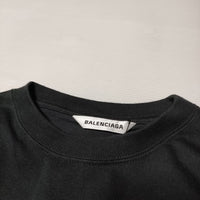 BALENCIAGA ラップTドレス Tシャツ素材 659078  ワンピース ブラック レディース バレンシアガ【中古】4-0706S∞