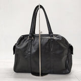 PORTER FREE STYLE BOSTON BAG ポリウレタン加工 定価37400円 ダッフルバッグ ボストンバッグ ブラック メンズ ポーター【中古】4-0715G◎