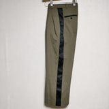 Sacai suiting pants サイドラインスラックス 21-05656 パンツ カーキ レディース サカイ【中古】4-0905T∞