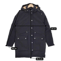 cape HEIGHTS 80/20クロス BRIGHT WOOD JACKET サイズM ブライトウッド ダウンコート ブラック レディース ケープハイツ【中古】4-1029A♪