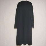 AURALEE Long Rib Knit Cardigan A5AC06RK ウールカシミヤ リブニットロング カーディガン ブラック レディース オーラリー【中古】4-0911T∞