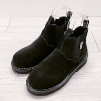 SUICOKE GORE-Sevab 24cm 定価41800円 サイドゴア ブーツ ブラック レディース スイコック【中古】4-1109T◎