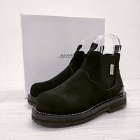 SUICOKE GORE-Sevab 24cm 定価41800円 サイドゴア ブーツ ブラック レディース スイコック【中古】4-1109T◎