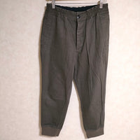 MHL. 595-2240502 WORN COTTON DRILL サイズ3 パンツ 2020SS ブラウン レディース エムエイチエル【中古】4-0806G△