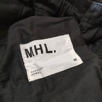 MHL. 595-2240502 WORN COTTON DRILL サイズ3 パンツ 2020SS ブラウン レディース エムエイチエル【中古】4-0806G△