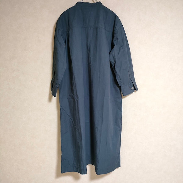 MHL. 595-2258502 DRY COTTON POPLIN シャツワンピース サイズ2 ワンピース 2022AW ブルーグレー レ –  ブランド古着の専門店gee,jee（ジージー）